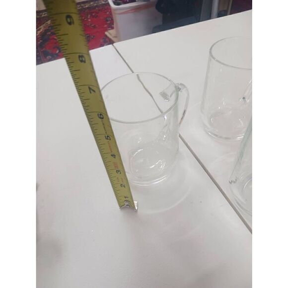 Joe camel merchandising mugs 1991 luminarc France set of four coffee cups cigare - Picture 2 of 6